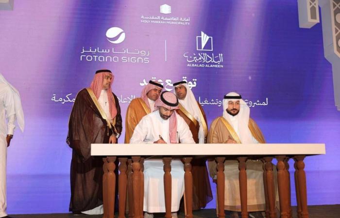 روتانا ساينز الممثل الحصري لتحالف الشركات الحديثة وروتانا الإعلانية
والفوز بعقود الاعلانات الخارجية بالعاصمة المقدسة - الحزمة الأولى