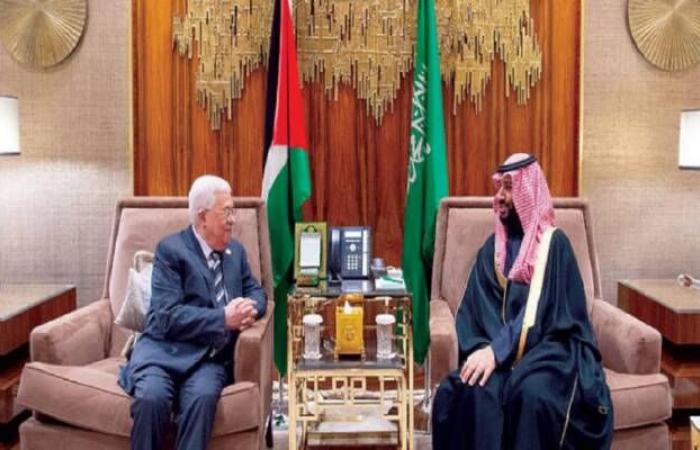 ولي
      العهد
      يؤكد
      للرئيس
      الفلسطيني
      إدانة
      المملكة
      للعدوان
      ودعمها
      للقضية
      العادلة