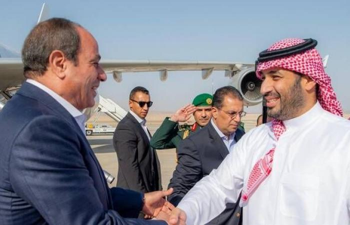 السيسي
      يصل
      إلى
      السعودية
      تلبية
      لدعوة
      ولي
      العهد