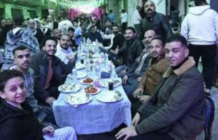 أكبر إفطار جماعى فى الجيزة.. أهالى فيصل يتجمعون على امتداد 22 شارعا «صور»