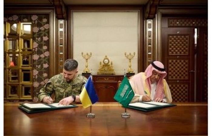 «الدفاع» السعودية: توقيع مذكرة ترتيبات مرتبطة بالمشتريات الدفاعية مع أوكرانيا