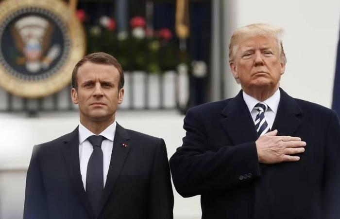 ماكرون يرد على ترامب: لم يتم التشاور معنا في الحرب ولن نشارك فيها