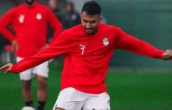 تريزيجيه يغيب عن التشكيل الأساسى لمنتخب مصر ضد إسبانيا