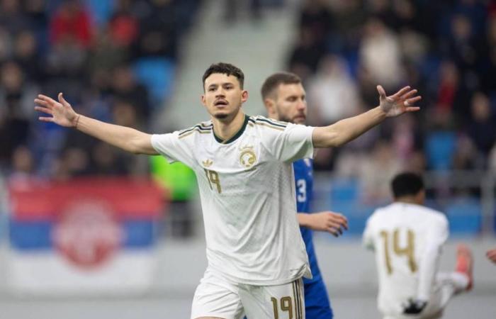 الأخضر السعودي يخسر ودية صربيا 1-2