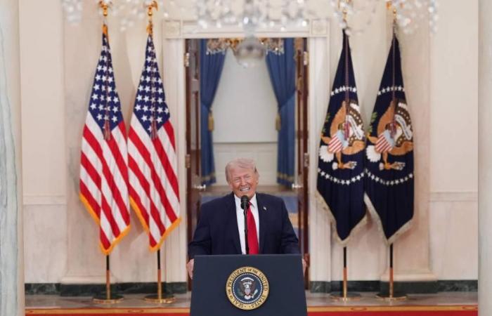 ترامب: أشكر حلفاءنا في دول الخليج ولن نسمح بتعرضهم للأذى (فيديو)