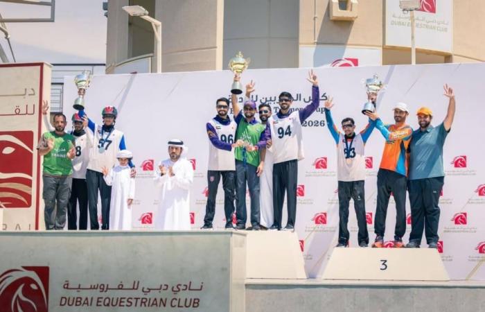 محمد الفارسي يتألق في ختام موسم «دبي للقدرة»