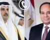 الرئيس السيسى لأمير قطر: مصر ودول الخليج يجمعهما مصير واحد