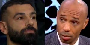 تييري هنري: انخفاض مستوى محمد صلاح أمر طبيعي