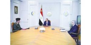 السيسي يؤكد أهمية الدور المحوري لشركات الإنتاج الحربي في تطوير المنتجات العسكرية لتغطية متطلبات القوات المسلحة