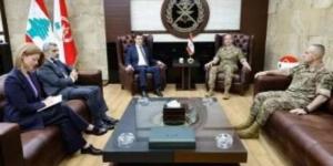 قائد الجيش اللبناني يبحث مع مسؤول أممي مرحلة ما بعد "اليونيفيل" ويؤكد أهمية دعم لبنان