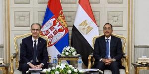 رئيس الوزراء يلتقي نظيره الصربي لبحث التعاون المشترك بين البلدين