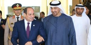 تطورات الشرق الأوسط تتصدر القمة المصرية الإماراتية اليوم