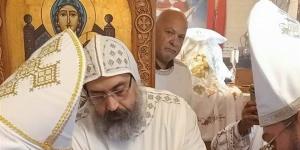 الأنبا أكسيوس يطيب رفات القديس الأنبا موسى في إيبارشية المنصورة