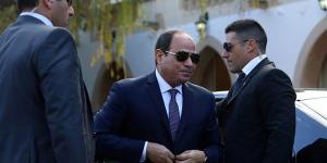 السيسي يصل إلى مقر القيادة الاستراتيجية بالعاصمة الجديدة