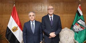 وزير العدل يزور "قضايا الدولة" لتهنئة المستشار عبد الناصر أبو العزم بتوليه رئاسة الهيئة