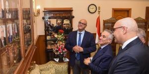 محافظ الإسكندرية ووزير العدل يفتتحان قاعة المؤتمرات بمحكمة الاستئناف