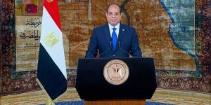 السيسي: الحفاظ على أمن مصر واستقرارها تحقق بوعي الشعب وعزيمته