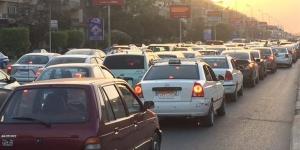 حالة المرور اليوم، كثافات متحركة بوسط البلد وميدان الجيزة وشارعي الهرم وفيصل