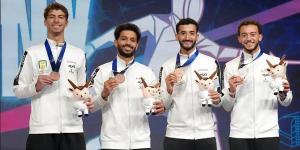 إنجاز تاريخي، ياسر إدريس يهنئ منتخب السلاح ببرونزية بطولة العالم