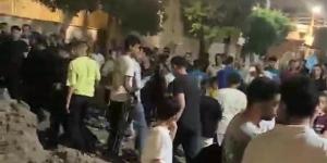 مصايد الموت، انتشال جثمان شاب وإنقاذ آخر سقطا في بيارة صرف صحي بالمنيا (صور)