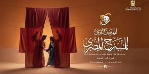 برنامج فعاليات وعروض المهرجان القومي للمسرح المصري اليوم