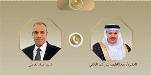 وزير الخارجية يبحث هاتفيًا مع نظيره البحريني التطورات الإقليمية