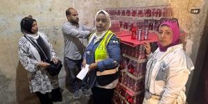 تموين الشرقية: ضبط 200 شيكارة علف و350 كرتونة عصير مجهولة بمنيا القمح