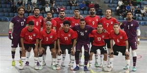 منتخب مصر في المجموعة الثانية بأمم أفريقيا لكرة الصالات بالمغرب
