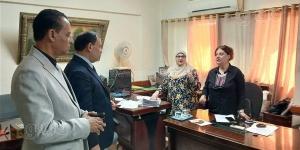 في أولى جولاته، مدير التعليم ببني سويف يشدد على الانضباط وروح الفريق والتواجد الميداني