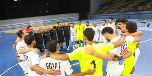 حماس وجدية في معسكر منتخب كرة الصالات استعدادا لمواجهتي تنزانيا