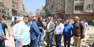 «7 بلوكات» تتحول لفصول، محافظ الجيزة يوجه بإنشاء مدارس جديدة بإمبابة