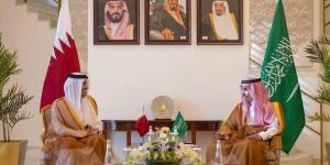 السعودية وقطر تبحثان خفض التصعيد وتعزيز أمن الملاحة بالمنطقة
