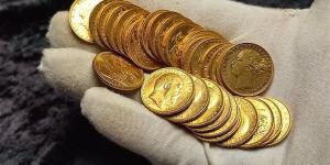 تراجع جديد فى أسعار جنيهات الذهب بالصاغة بختام تعاملات اليوم الجمعة