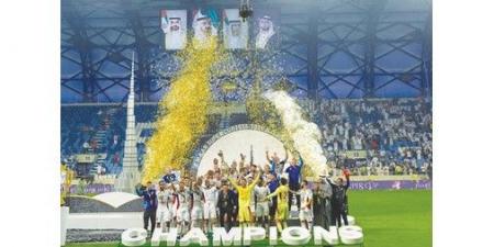 الشارقة بطلاً لـ «السوبر الإماراتي» للمرة الرابعة