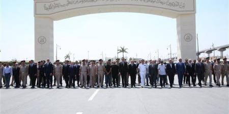 وزير الدفاع يتقدم الجنازة العسكرية للفريق يوسف عفيفي أبرز قادة حرب أكتوبر المجيدة
