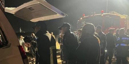تصادم أكثر من 30 سيارة أعلى الطريق الدائري بالقرب من محطة الأتوبيس الترددي عدلي منصور