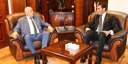 وزير الشباب والرياضة يبحث مع نظيره الفلسطيني تعزيز التعاون المشترك