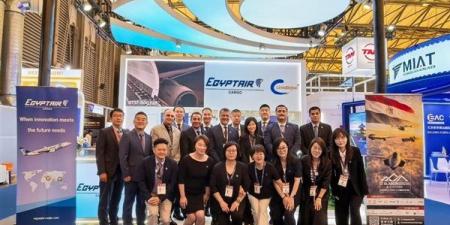 مصر للطيران للشحن الجوي تشارك في معرض China Air Cargo Logistics 2026 بشنغهاي