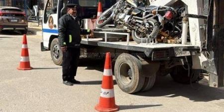 استمرار الحملات المرورية على سيارات النقل ومركبات التوك التوك في أسوان