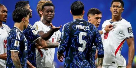 كأس العالم، إنجلترا تتقدم بهدف جوردون أمام الأرجنتين بعد 60 دقيقة