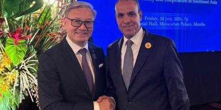 عبد العاطي يلتقى وزراء خارجية فيتنام وإندونيسيا وسنغافورة ولاوس على هامش اجتماعات الآسيان