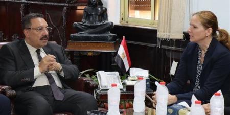جامعة الإسكندرية تبحث مع الهيئة الألمانية للتبادل العلمي تعزيز التعاون المشترك