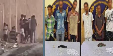 نهاية عصابة الكوكتيل، فيديو يفضح نشاط 6 متهمين بترويج الهيروين والآيس والبودر بالقليوبية