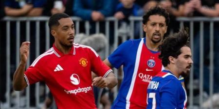 مانشستر يونايتد وباريس سان جيرمان يتعادلان 1-1 وديًّا