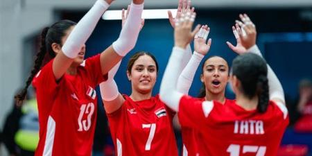 بـ3 هزائم وصفر نقاط، منتخب الطائرة يواصل مشاركته في مونديال الناشئات