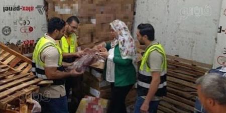 ضبط 2 طن كبدة فاسدة داخل ثلاجة بالسنطة في الغربية