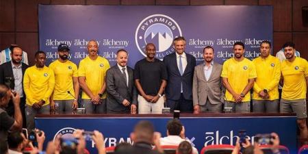 لقطات من مؤتمر تقديم موكوينا المدير الفني لـ بيراميدز
