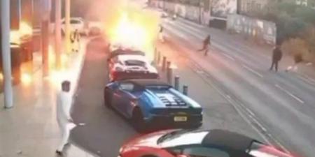 ملثمون يهاجمون حفل زفاف "إسلاميا" بقنابل حارقة في برمنجهام البريطانية (فيديو)