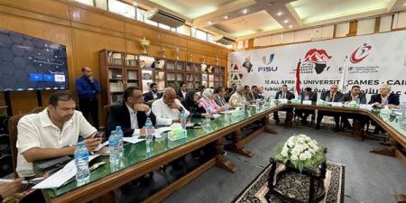 اللجنة العليا لدورة الألعاب الإفريقية للجامعات تتابع آخر الاستعدادات لانطلاق الدورة