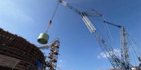 لتعزيز منظومة الأمان النووية، إنجاز هندسي جديد بمحطة الضبعة النووية